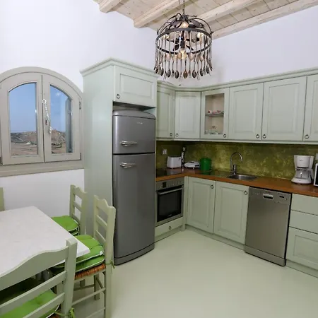 Sophisticated Mykonos Amorino Terrace With Private Hot Tub Outdoor Dining Area Apartment Kalafatis