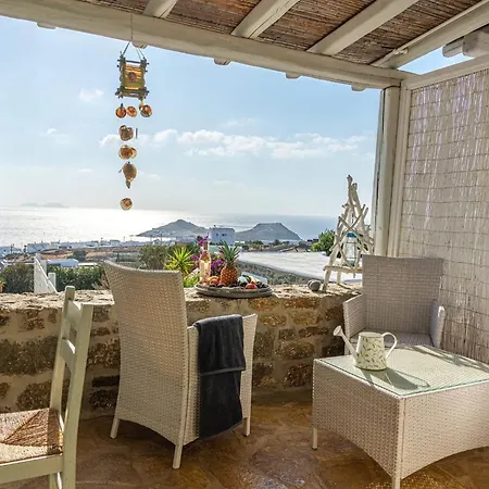 Appartement Sophisticated Mykonos Amorino Terrace With Private Hot Tub Outdoor Dining Area Kalafatis